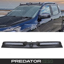 MATTE BLACK TWIN ROOF TOP LIGHT POD WHITE LED BAR FOR FORD RANGER T9 2023+