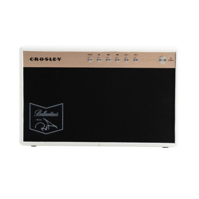 Crosley x Ballantine's with RZA - Montero Bluetooth Speaker White