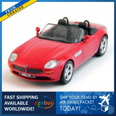 BMW Z8 (E52) Red German Sports Roadster 1999 Year 1/43 Scale Diecast Model Car