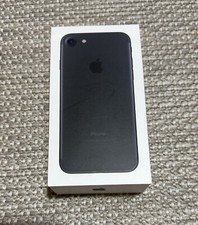 iPhone 7 Box Black 32 GB without insert no device/no accessories 
