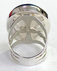 HSN Jay King Sterling Silver Blue Forest Stone Oval Ring Size 5 — photo 9