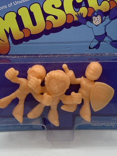 Mega Man M.U.S.C.L.E Super 7 Figurine Mega Man Ice Man Sniper Joe New Sealed - Picture 3 of 5