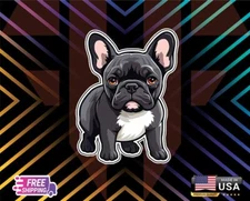 FRENCH BULLDOG FRENCHIE CAR DECAL STICKER DESIGN LAMINATED CUSTOM SIZE DM ME
