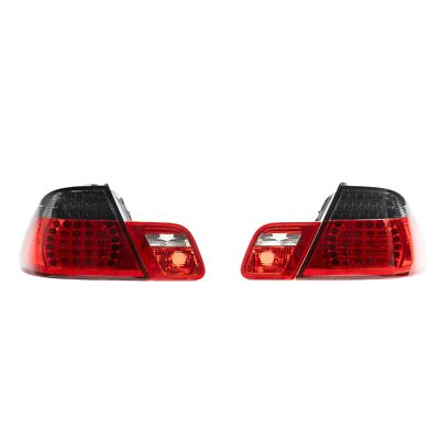 Für BMW 3er E46 Cabrio 2000-03/2003 LED Rückleuchten Heckleuchten Schwarz Rot