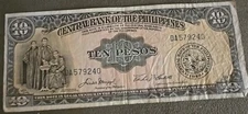 Philippines, 10 Pesos (ND) 1949, P-136e, UNC