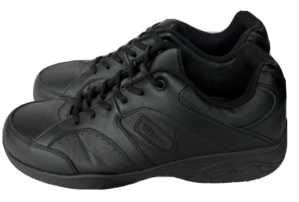 Dr Scholls Mens Black Steel Toe Safety Work Shoes Size 12