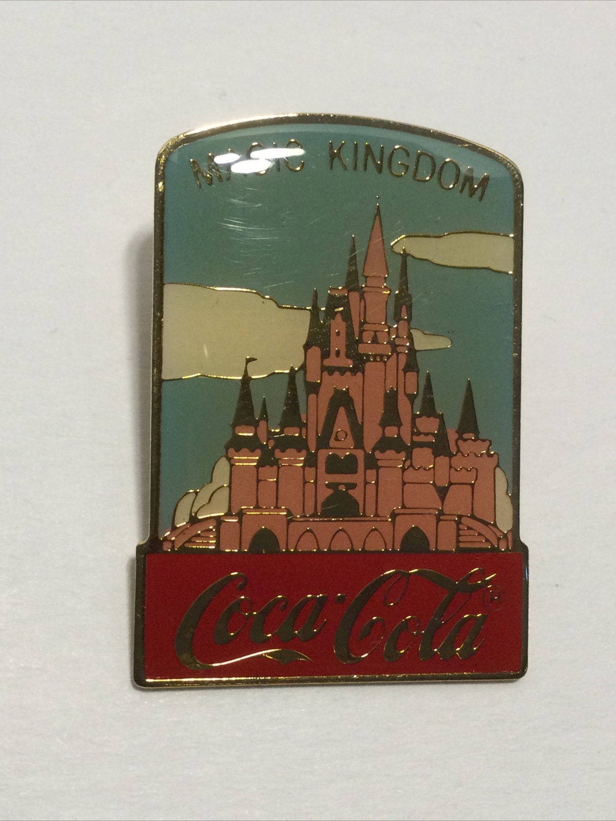 Walt Disney MAGIC KINGDOM Coca Cola 15th Anniversary PIN Read Description