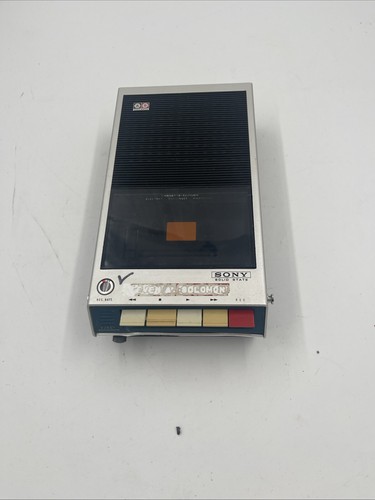 Vintage SONY TC-90 Cassette-Corder Recorder With Case NOT tested - Picture 7 of 10
