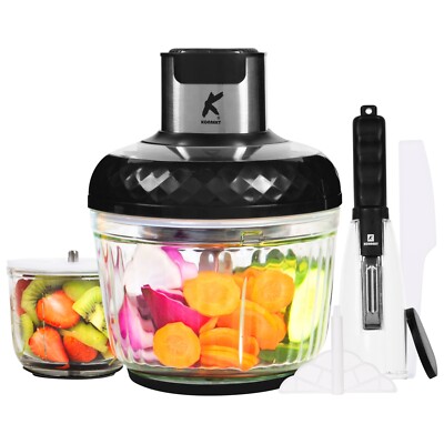 KONNEKT QuickBlend 2-in-1 Mixer | Dual Speed & Capacity | 2,5L & 300ML