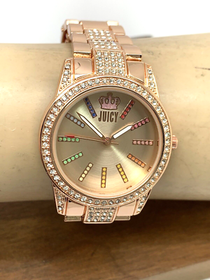 Juicy By Juicy Couture Women\'s Watch JC/5014 Quartz Rose Gold Gemmed 34mm Juicy By Juicy Couture Women main image 3