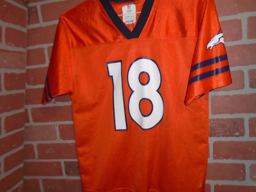 DENVER BRONCOS PEYTON MANNING JERSEY YOUTH LARGE 14/16 - Picture 4 of 7