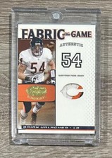 2007 Leaf Certified #FOG-12 Brian Urlacher Fabric of the Game Prime