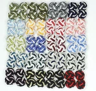 New One Pair Silk Knot Cufflinks Available 19 New Difference Colours (Two Tone)