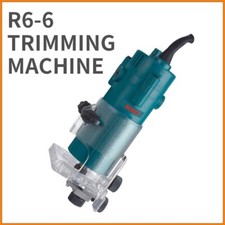 Trimming Machine Woodworking Engraving Machine Grooving Machine 350W R6-6