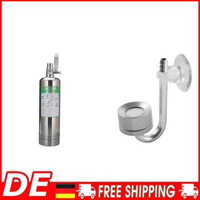 2L Carbon Dioxide Reactor Aquarium DIY CO2 Cylinder Generator System Kit