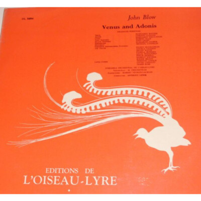 John Blow - Venus And Adonis (Vinyl LP - 1953 - UK - Original)