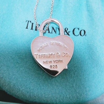 tiffany and co padlock pendant