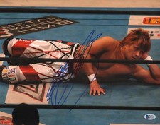 Yoshi-Hashi Signed 11x14 Photo BAS Beckett COA New Japan Pro Wrestling Picture 6