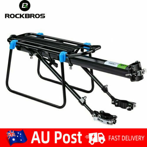 ROCKBROS Mountain Bike Rear Rack Bicycle MTB Cargo Rack Seat Mount Carrier - Picture 1 of 5
