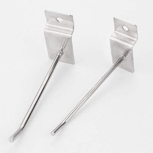 Slat Wall Slatwall Hook Hooks Arm Retail Shop Display Hanger 4'' 8'' 20Pcs - Picture 4 of 12