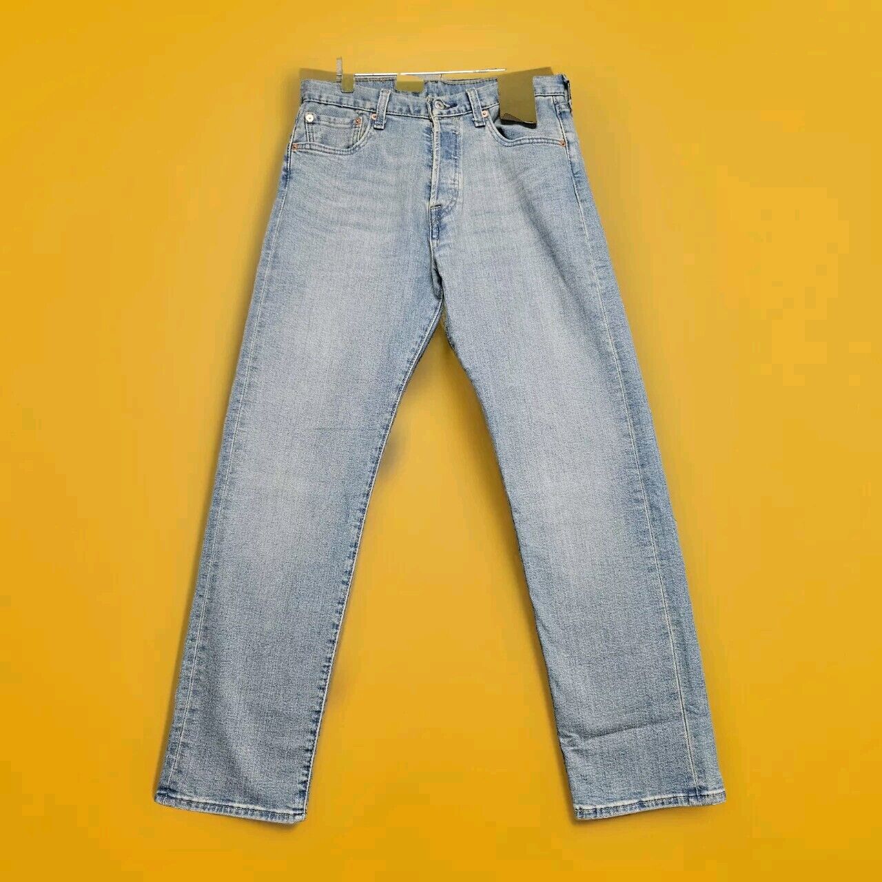 Levi’s Jeans Women 29x30 Blue Mid Rise 501 Straight Leg Button Fly MSRP $79 NEW!