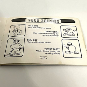 The Blues Brothers NES Videogioco SOLO LIBRETTO ISTRUZIONI - NINTENDO