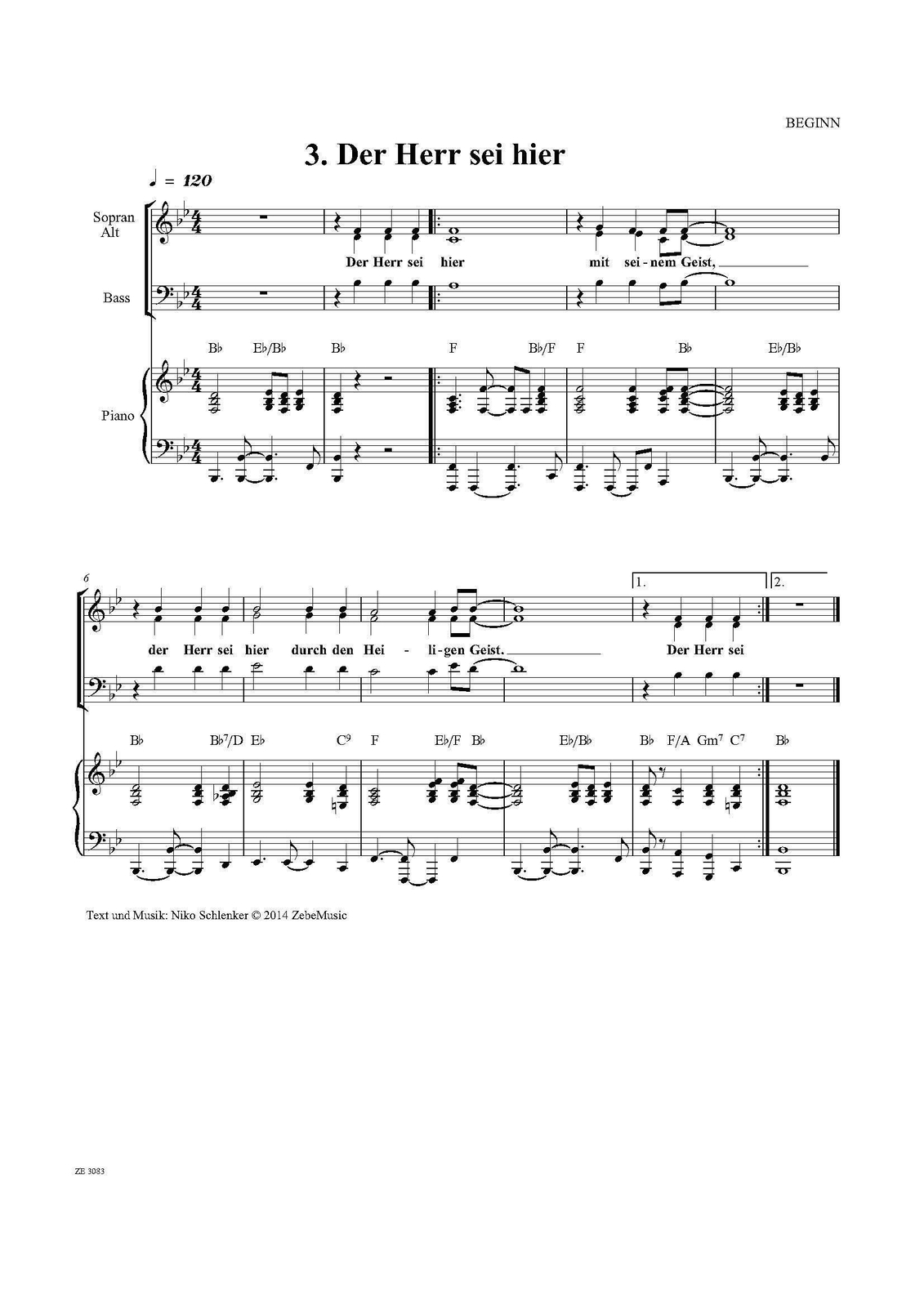 Thumbnail - Stephan Zebe | Glory To God Gospel Liturgisch. | Broschüre | Deutsch