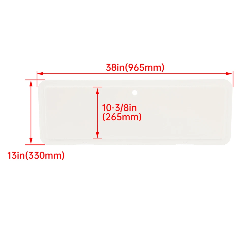 Para LARSON GLASTRON Barco PE Sólido Esquí Armario Puerta Cubierta Tapa Escotilla con Kits de Bisagras Foto 3 de 4