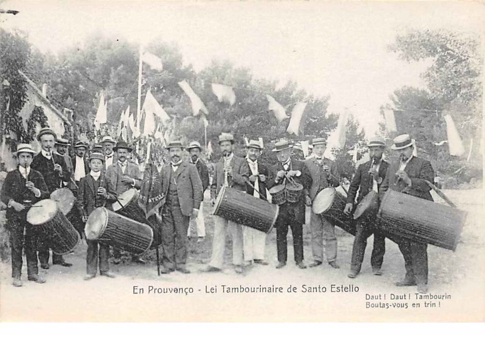 13 . n° 54624.SANTO ESTELLO.Lei tambourinaire