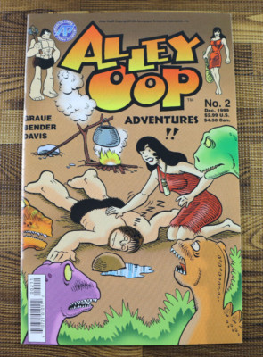 1999 Antarctic Press Comic Alley Oop #2 VF/VF+