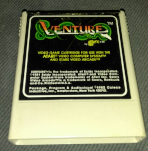 Atari 2600 - Venture (Coleco Label) - game cartridge only