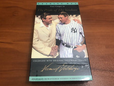 NEW PRIDE OF THE YANKEES VHS TAPE MOVIE FACTORY SEAL CASSETTE STUDIO WATERMARK