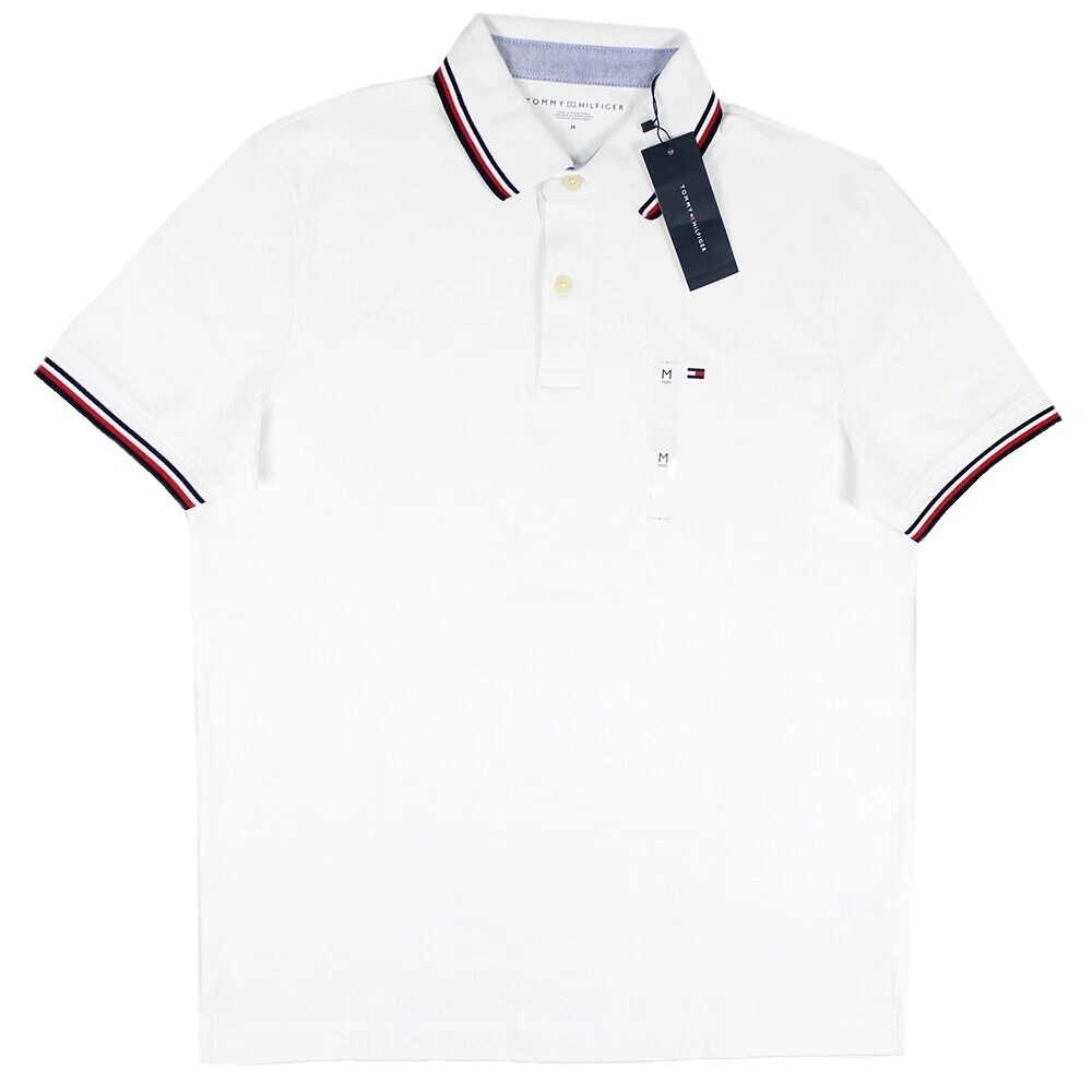 Polos blancos para hombre Tommy Hilfiger
