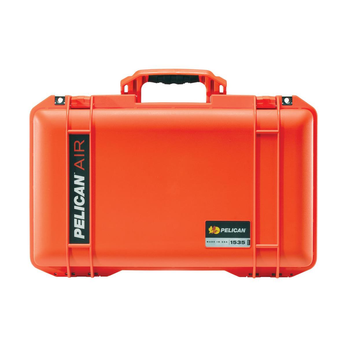 Hard Protective Case Pelican 1600 Protective Case - Orange, No