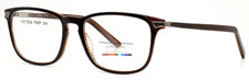 COLOURS by Alexander Julian Freer Brown Mens Rectangle Eyeglasses 54-17-140 B:40