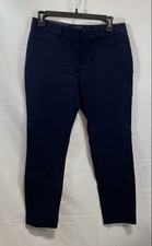 Banana Republic Women's NWT Sloan Slim Ankle Pants Navy Blue Size 4P