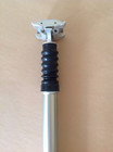 Vintage USE XCR Alien Shokpost suspension seatpost, 390x25.0mm, silver — photo 8