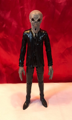 DOCTOR WHO SILENCE FIGUR GRAUE HAUT MIT OFFENEM MUND 10. DR ÄRA