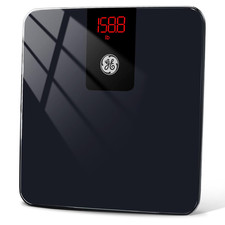 GE Digital Bathroom Scale for Weight, Smart Bluetooth Body Weight and BMI, Elect