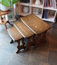 Vintage Ercol Chantry Nest of Tables in Very Good Original Condition