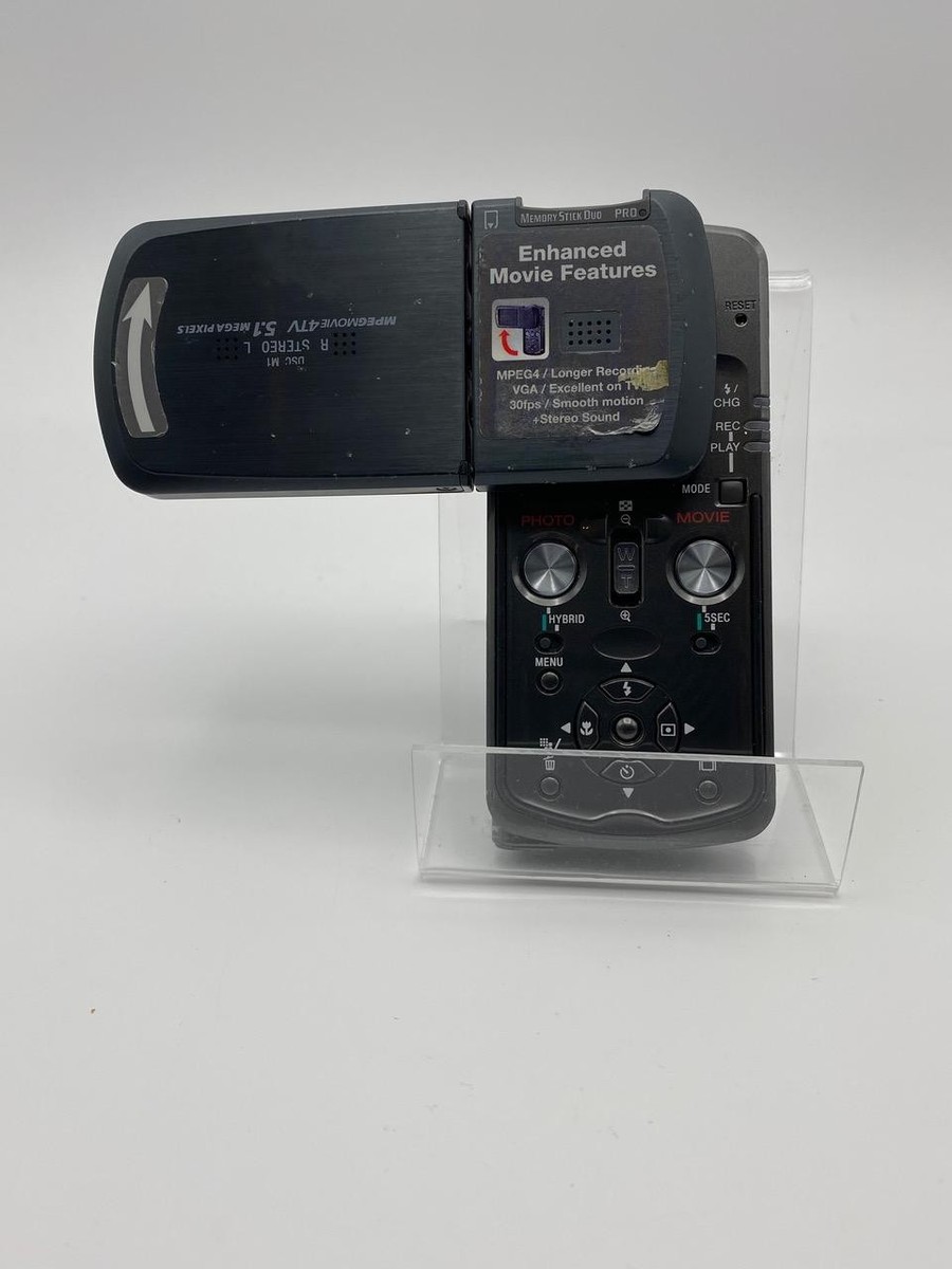 Vintage Sony CyberShot 5.0MP Digital Camera 3x Optical Zoom MPEG4