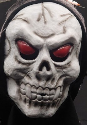 Happy Halloween Evil Eyes Light Up Mask New