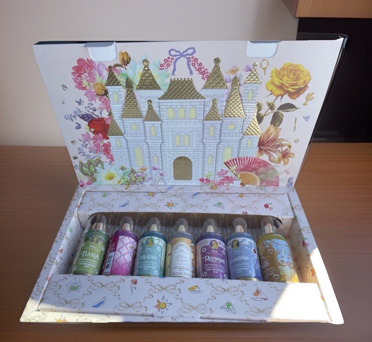 Bath & Body Works Disney Princess 7-piece Mini Fine Fragranc