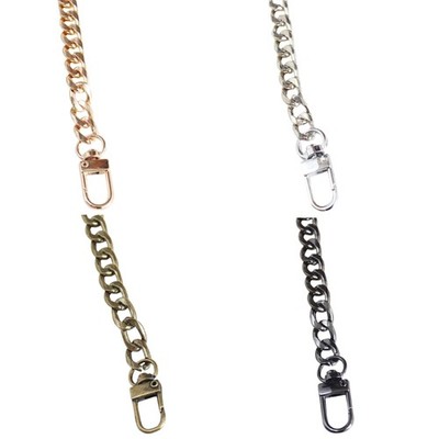 Width Purse Chain Strap Flat Bag Chain Strap Shoulder Bag Replacement Straps