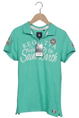 Gaastra Poloshirt Damen Polohemd Shirt Polokragen Gr. S Baumwolle Grün #eei8gb9