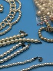 Lot 6 Vintage Pearl Necklaces Jewelry(see Description) — photo 5