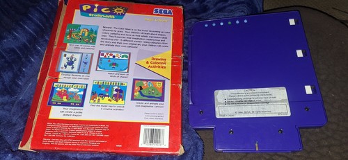 Sega Pico - Magic Crayons - Game In Box - Tested & Working! - Bild 2 von 6