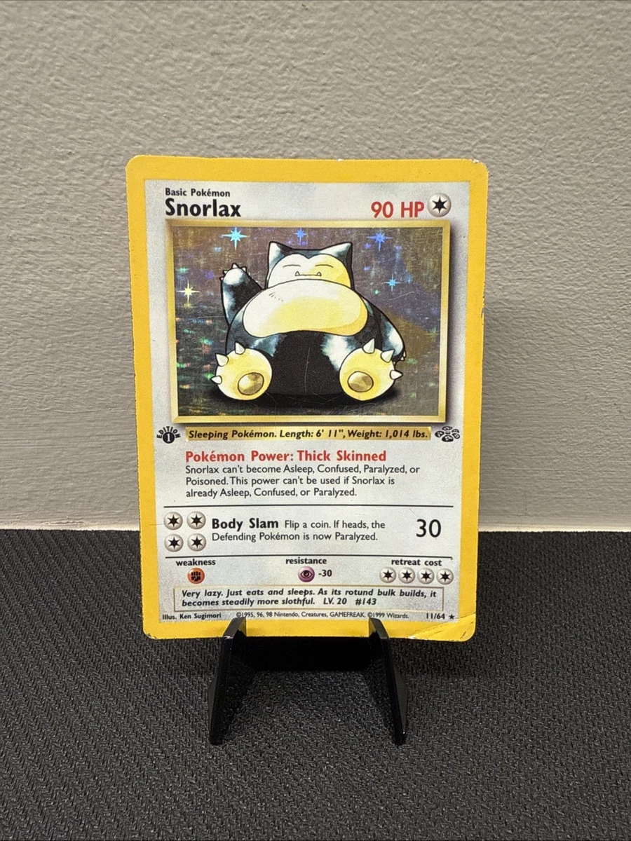 Snorlax 11/64 Jungle for sale | eBay