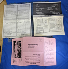 VTG Heathkit Kit Builders Guide Original Print Instructions  order form 