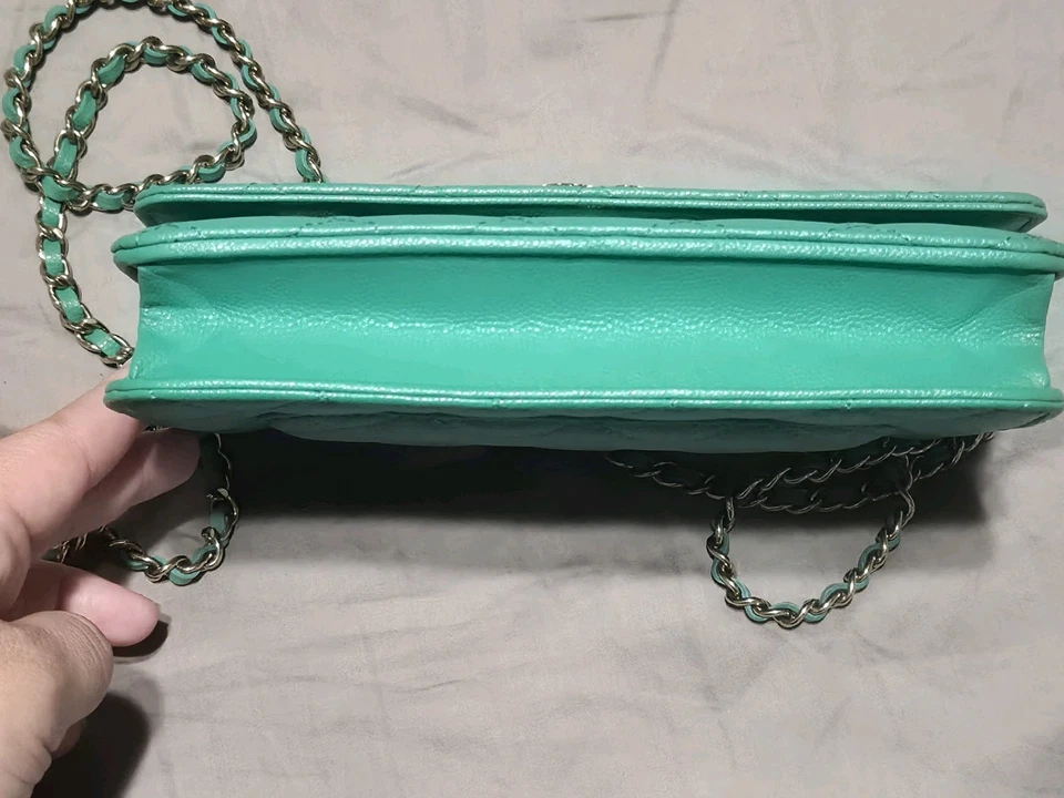 Chanel WOC Caviar Vert 2023 Foto 4 de 4